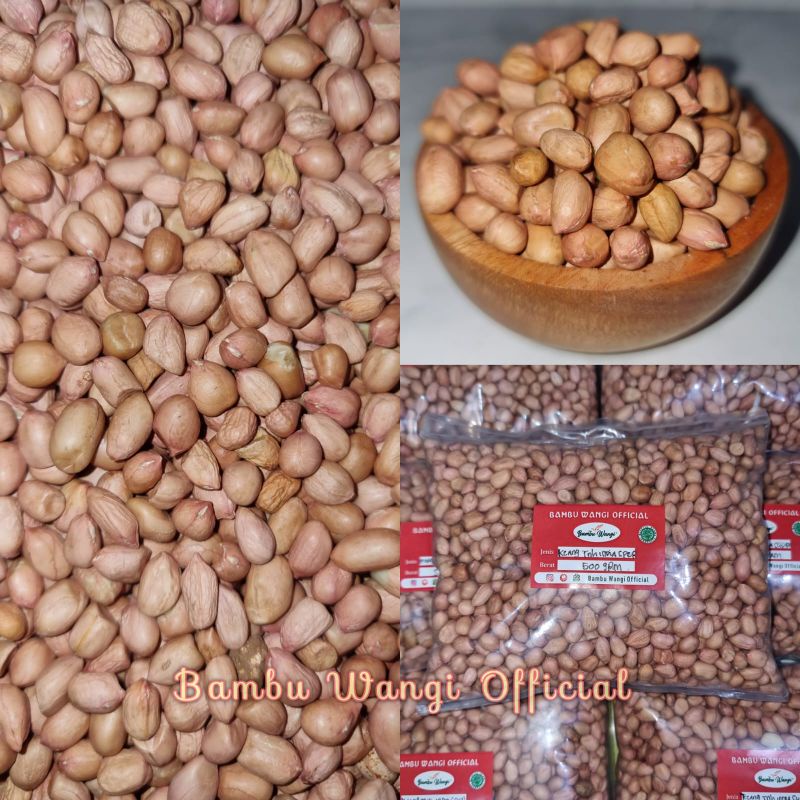 

Kacang Tanah 500 GR India Super Impor Premium Murah Kupas - Bambu Wangi