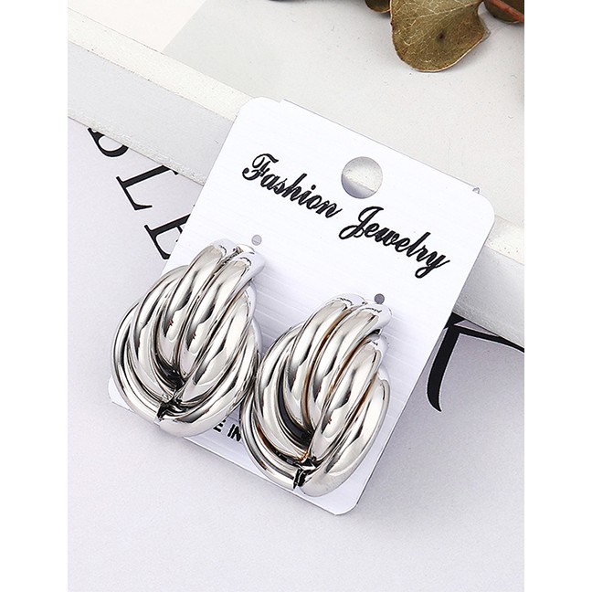 LRC Anting Tusuk Fashion Kc Inflatable Earrings Y61807