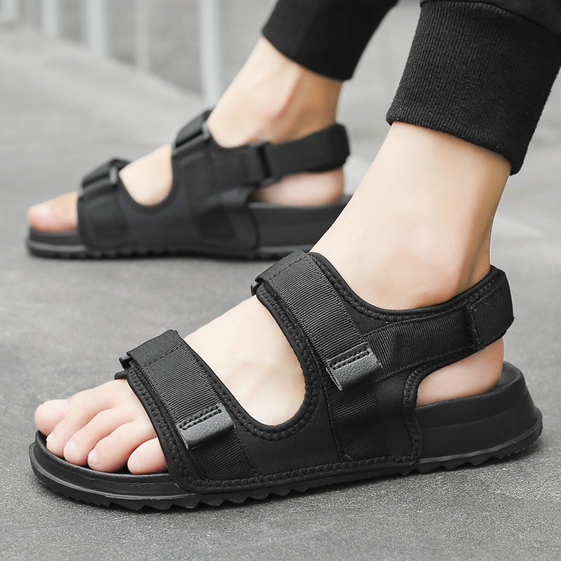 Sandal Sendal Kasual Pria Wanita - Sandal 39-45 Korean Style Sendal Outdoor Casual Santai