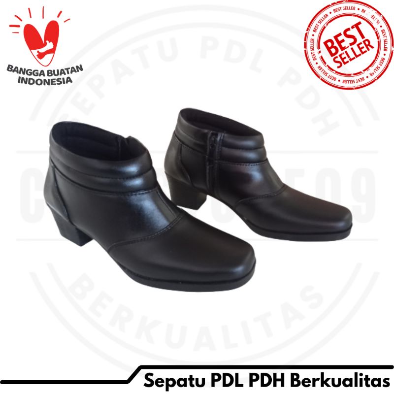 Sepatu PDH Sus/Wanita New Polwan/Secwan/Sekolah/Kantor/Dinas