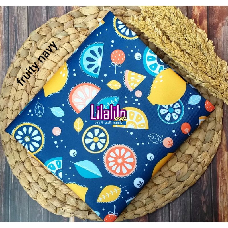 KAIN LONGCH*MP FRUITY / BAHAN TAS / BAHAN TUTUP TISSUE / BAHAN WATERPROOF