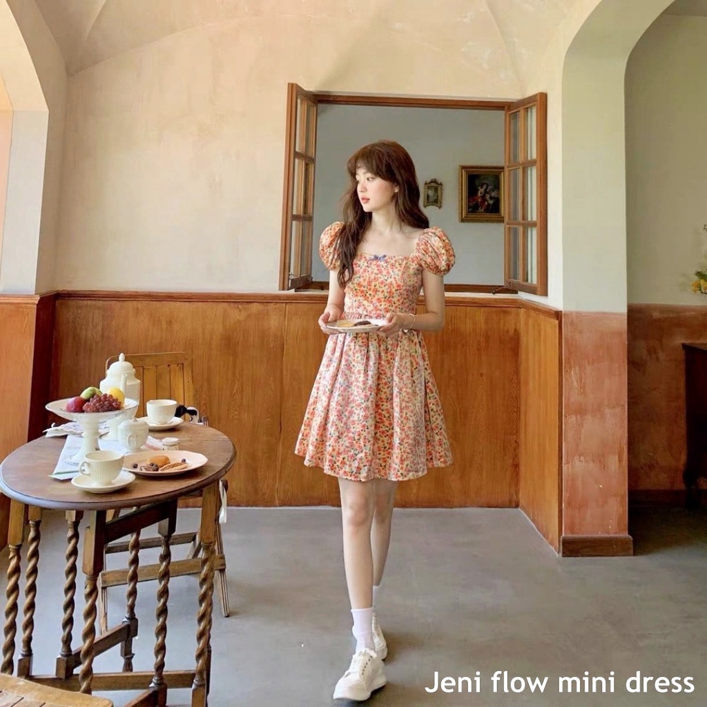 Jeni flow mini dress - Thejanclothes