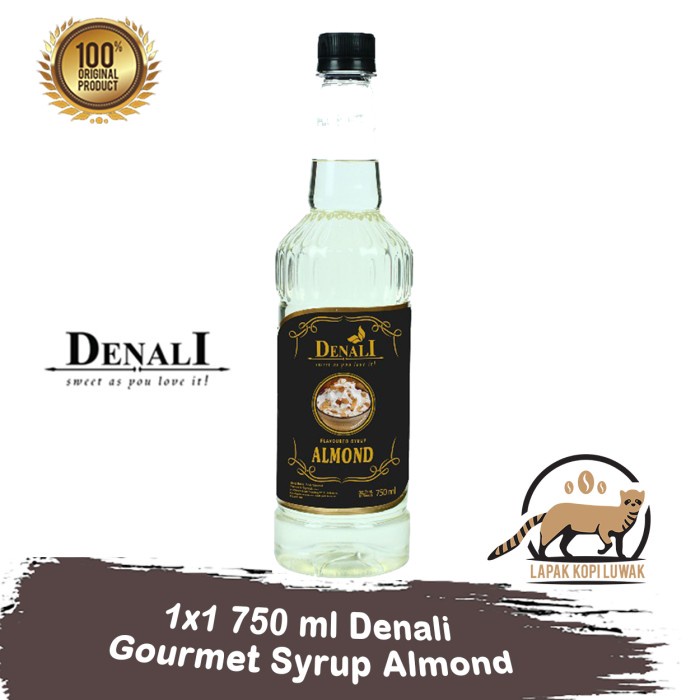 

Denali Syrup Rasa Almond