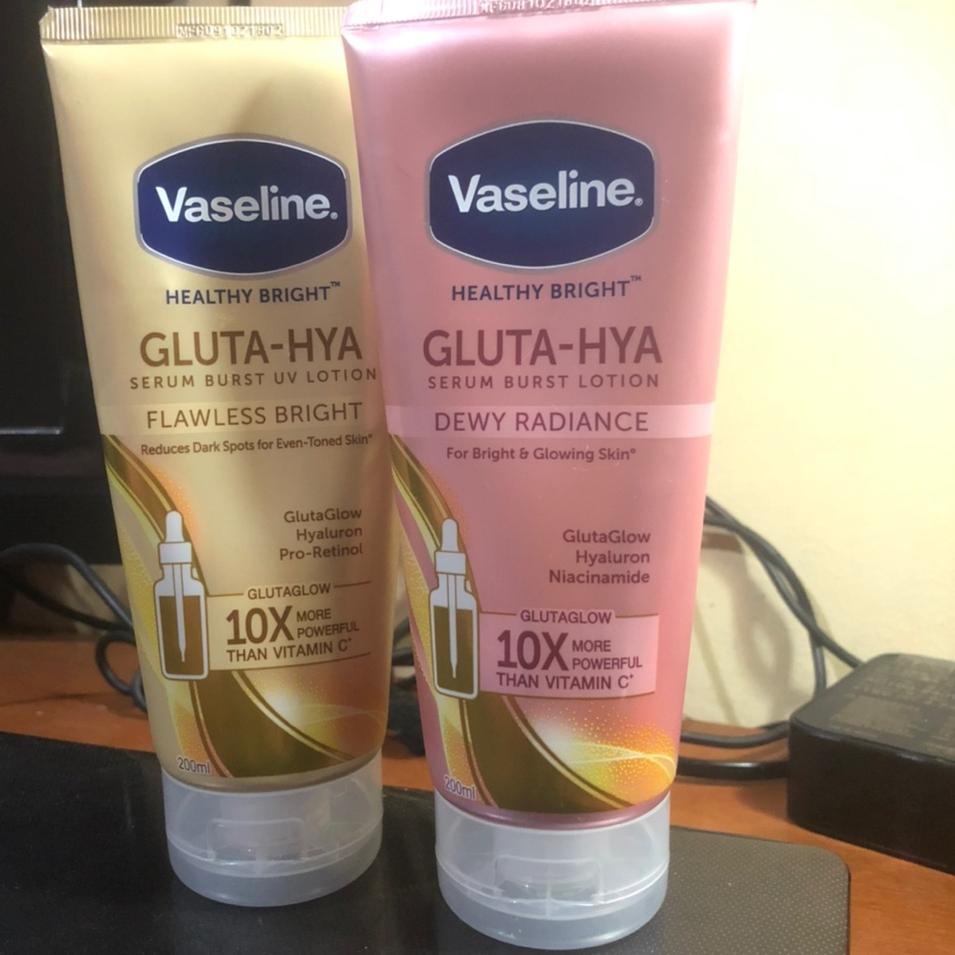 WD9-27SQJ vaseline gluta-hya serum burst uv lotion 200ml Jual cepat