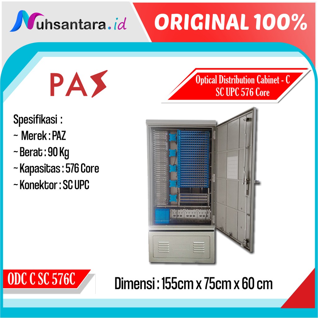 ODC C 576Core PAZ SC UPC Fiber Optik Optical Distribution Cabinet
