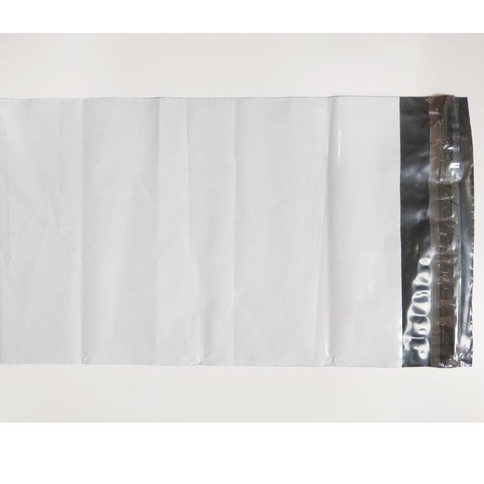 

7.7 POLYMAILER ±100PCS 20x30CM PUTIH PREMIUM GLOSSY PLASTIK POLYMAILER WHITE