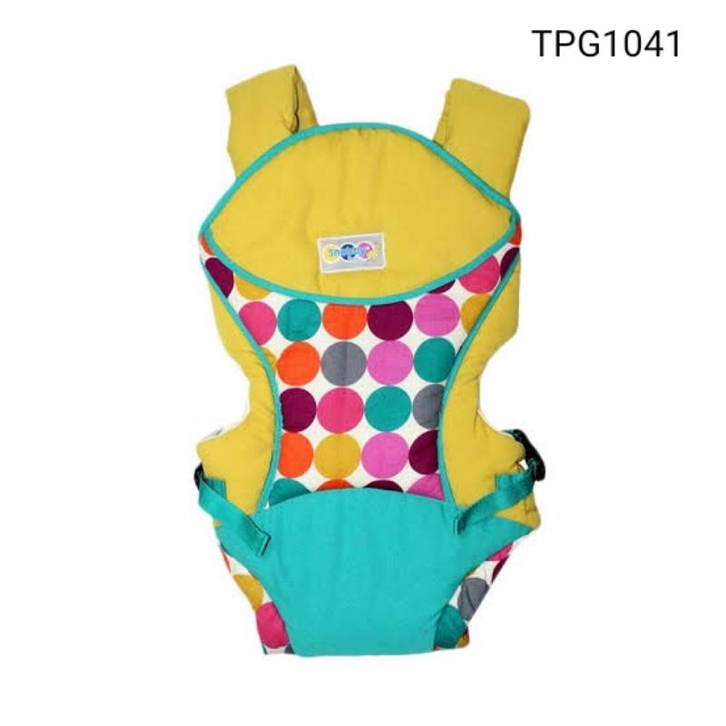 SALE.. SALE.. GENDONGAN BAYI SNOBBY RANSEL DOUBLE FUNGSI SAKU COLOR MARBLES TPG 1041