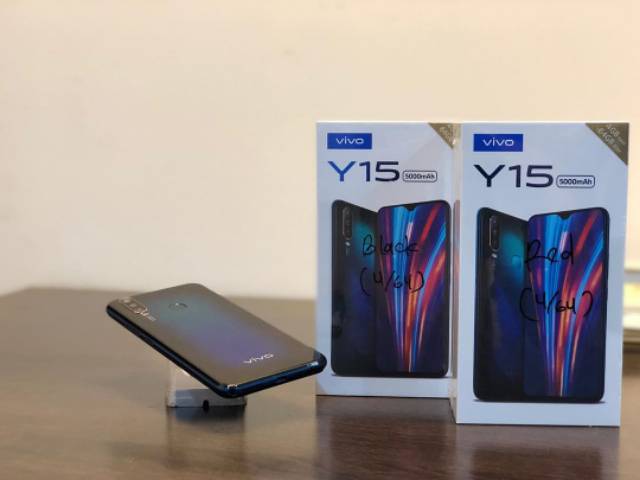 Hp smartphone smart phone Vivo Y15 Ram 4GB Rom 64GB Android murah-3
