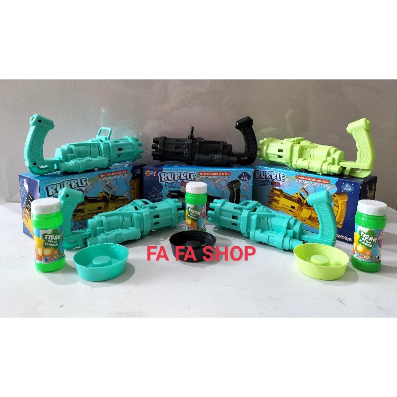 MAINAN GATLING ELETRIK BUBBLE GUN / GATLING BUBBLE GUN / BUBBLE GUN ELECTRIX / BUBBLE GUN / BUBBLE G