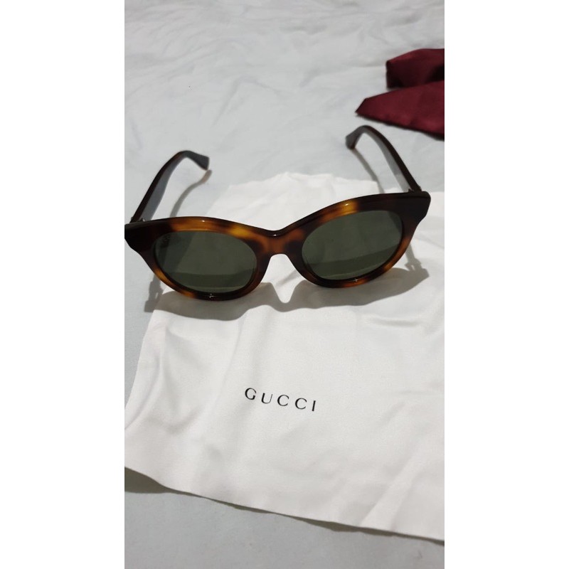 Preloved sunglasses Gucci ORI Second Rasa Baru