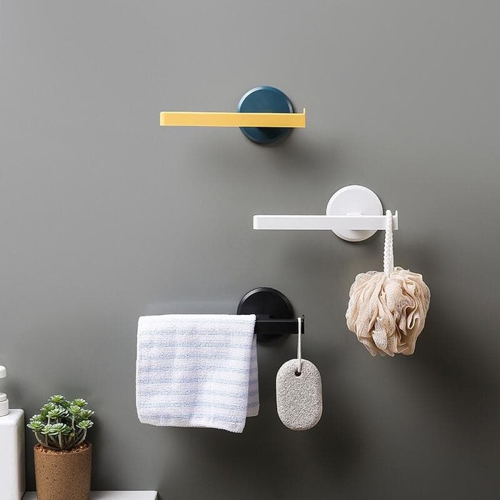 Towel Rack Wall Hanging / Rak Handuk Bentuk T Model Wall Mounted