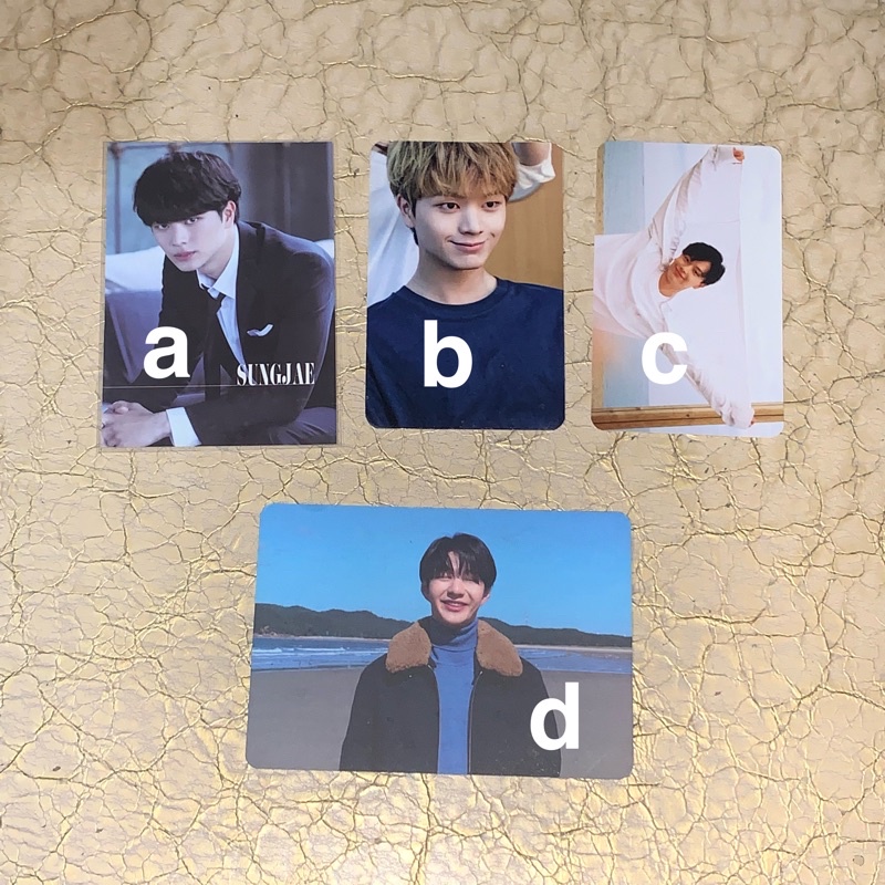 btob yook sungjae lee changsub pc photocard japan luv complete album this is us tiu it’s okay only o