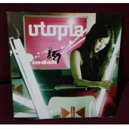 CD MUSIC ORIGINAL UTOPIA INDAH HITS SERPIHAN HATI/ANTARA ADA DAN TIADA
