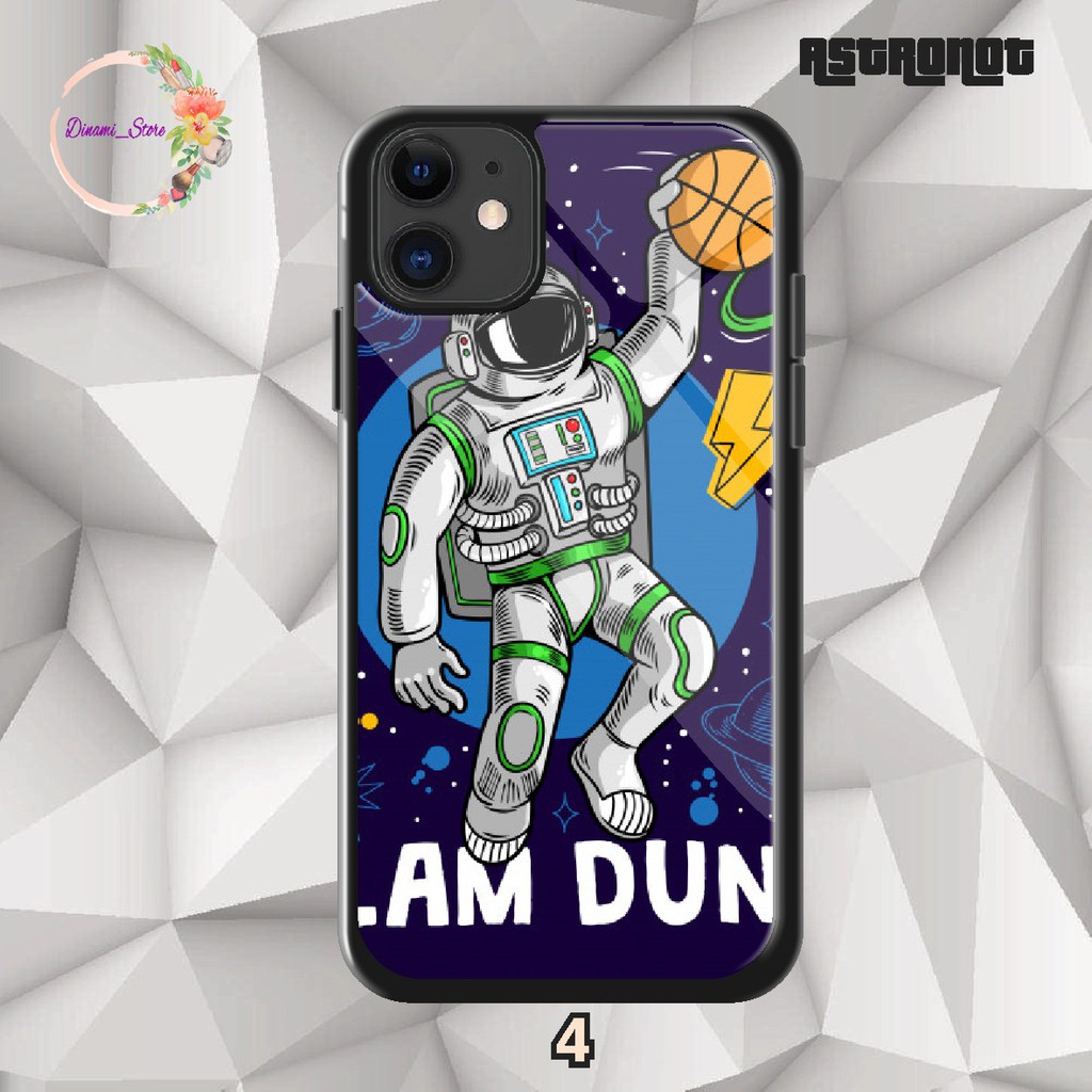 Hardcase 2D glossy astronot OPPO A1K A33 A37 F1 F1+ F1S A59 F3 F7 F11 PRO A5 A9 A53 DST1970