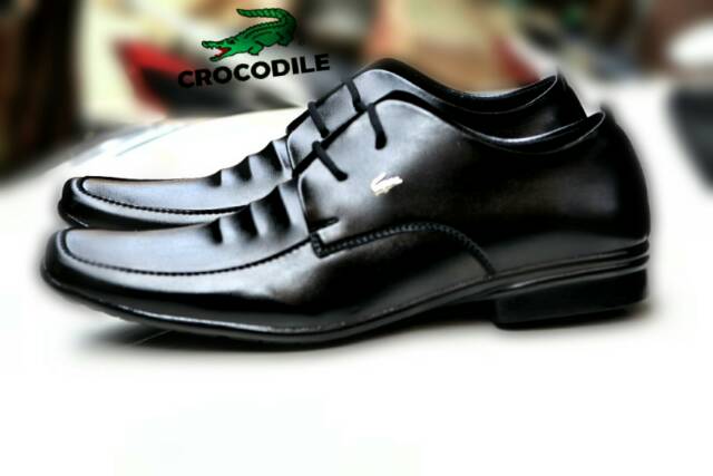 PREMIUM PANTOFEL SEPATU PRIA CROCODILE ITALIAN LEATHER SEPATU KERJA FORMAL