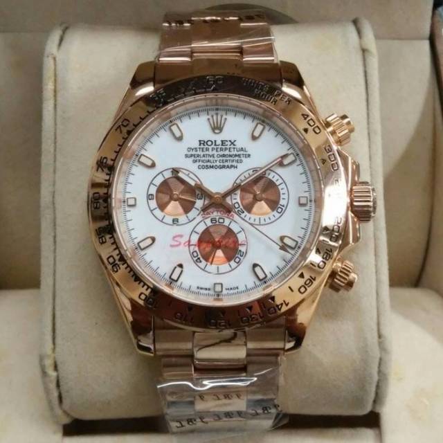 Jam Tangan Keren Elegant Rolex Daytona Automatic Super Premium Best Version Clone Japan