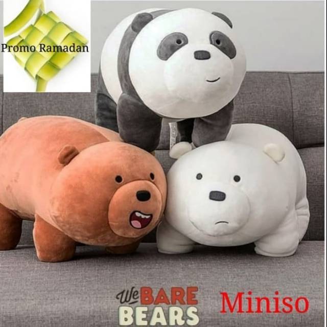ice bear plush miniso