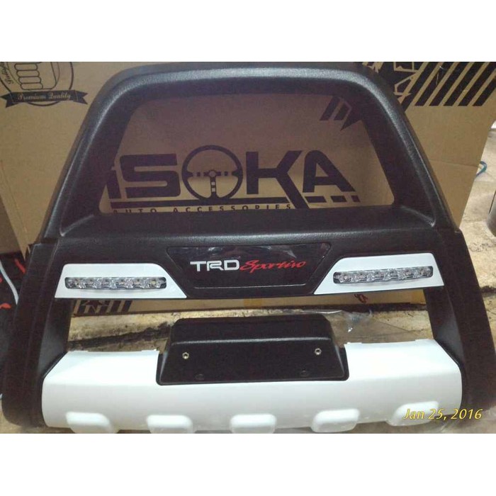 Tanduk Pelindung Bumper Depan All New Fortuner Activo