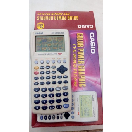 

Calculator Science Multi Function- Casio CFX 9850 GB Plus WE