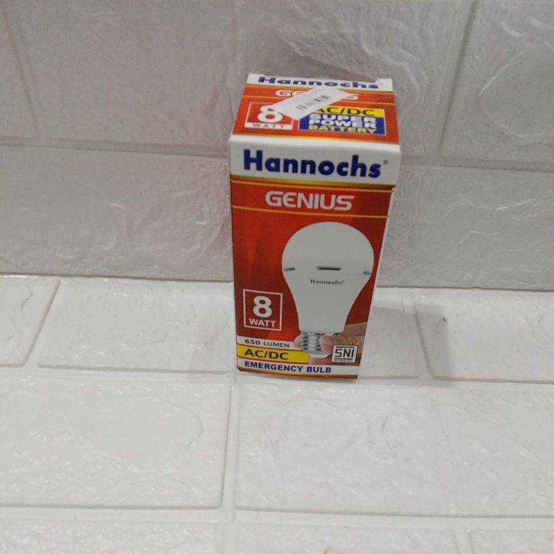 lampu hanoch genius 8watt