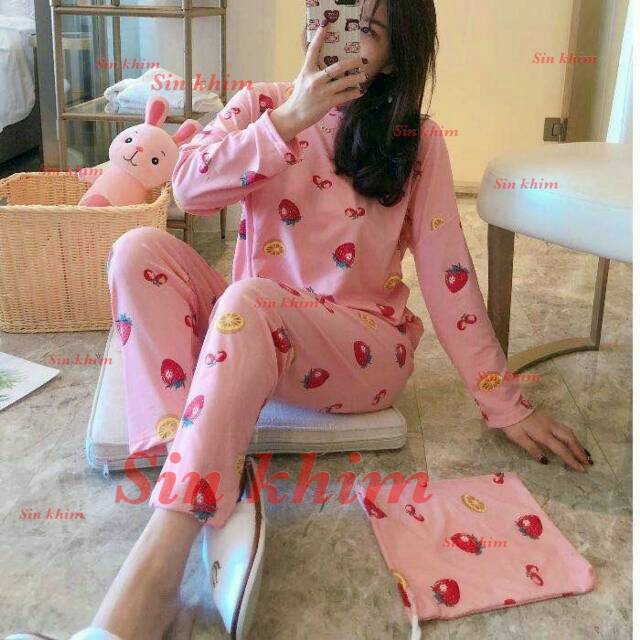 baju tidur/import/stelan/panjang/motif/lucu lucu /stobery/chery/tweety/kelelawar/terbaru/terlaris.