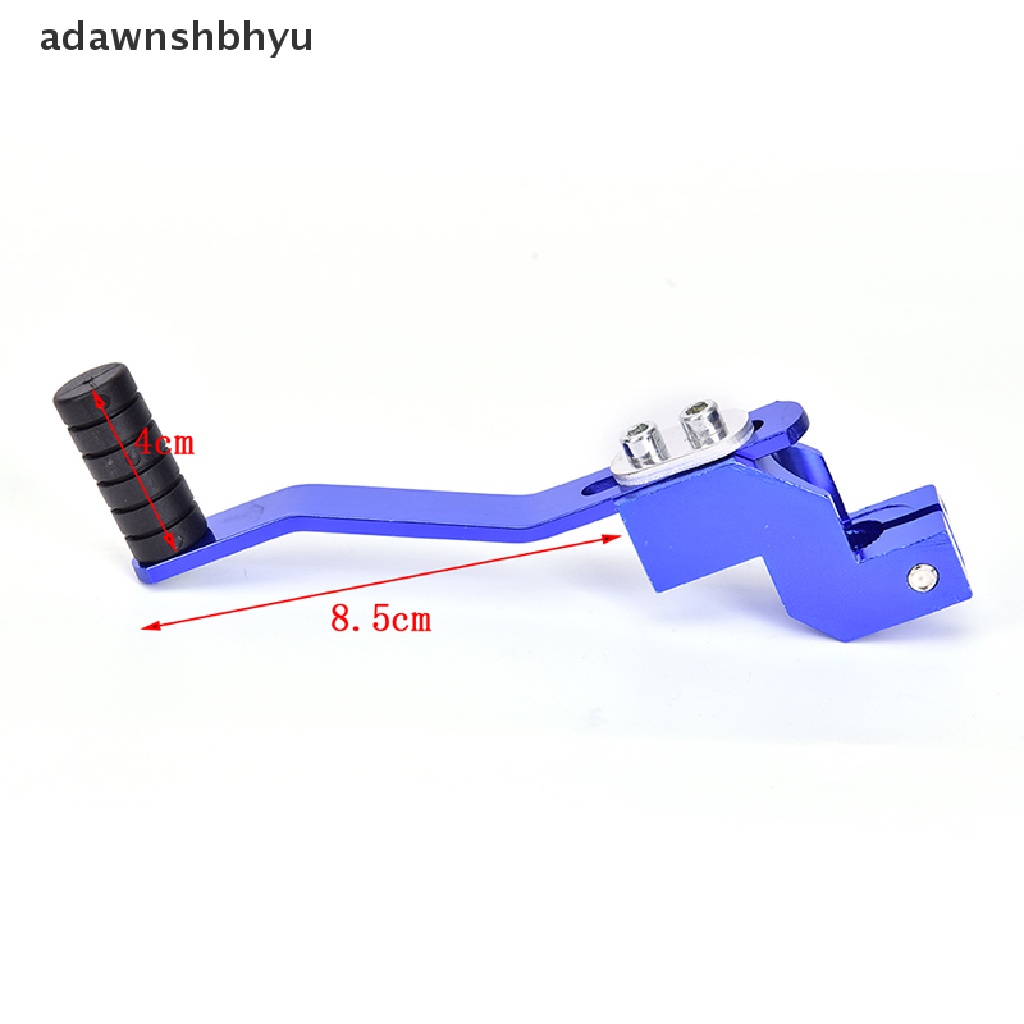 Adawnshbhyu 1pc Tuas Pemindah Gigi Aluminium Lipat Gear Shift Lever Bikes Gear Lever