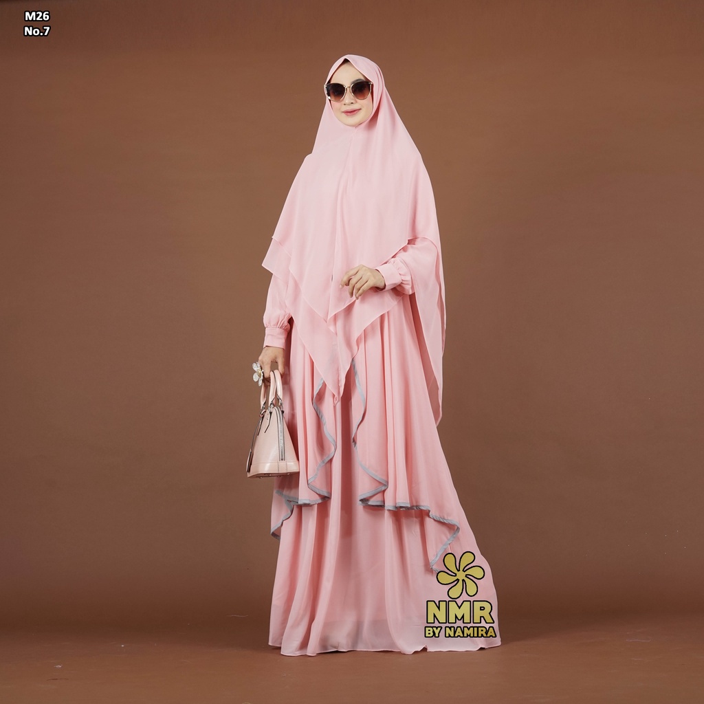 M26-7 Gamis Syar'i NMR BY NAMIRA PREMIUM