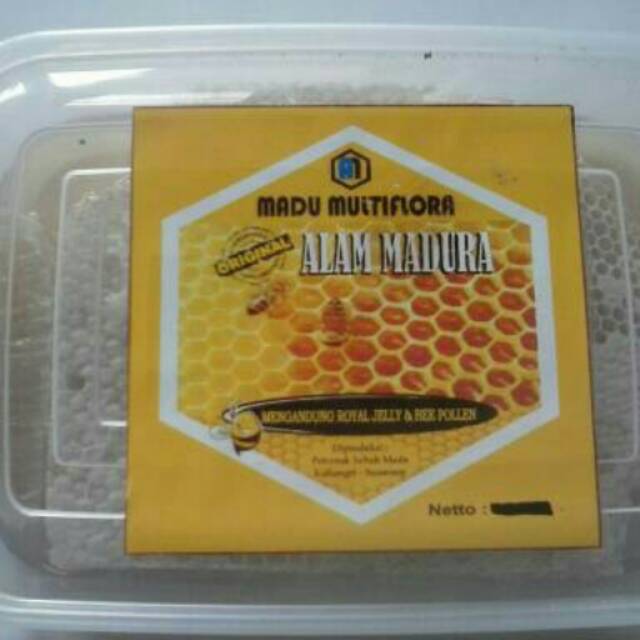

madu lengkap dengan sarang
