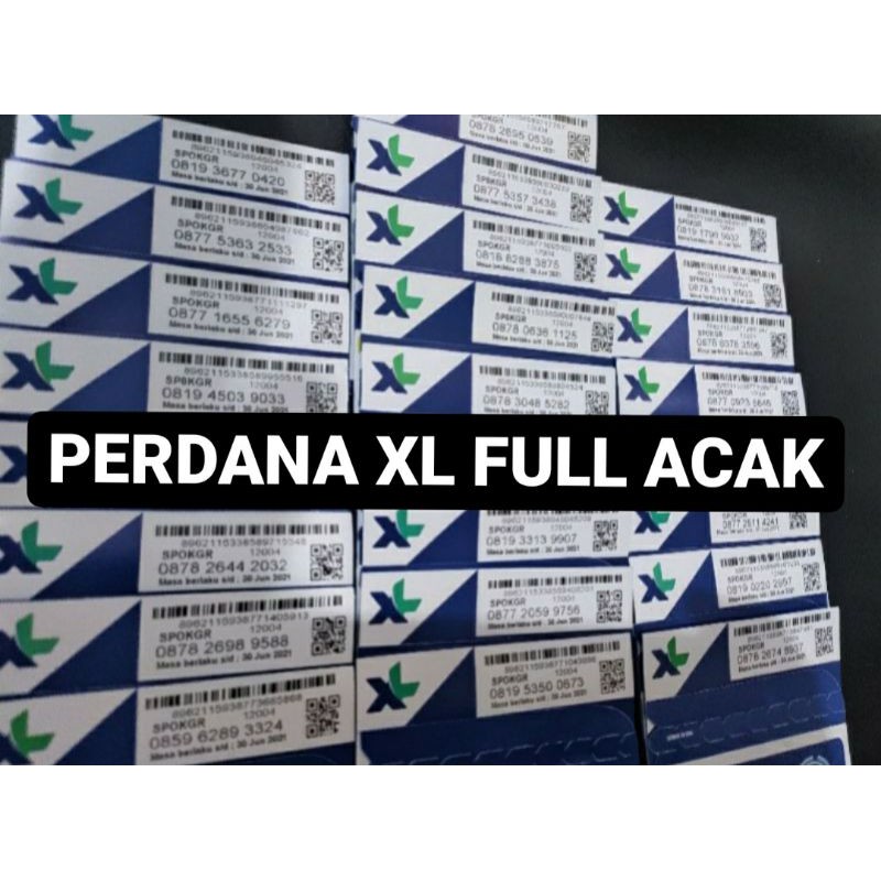 PERDANA XL ACAK AKTIF SIAP PAKAI