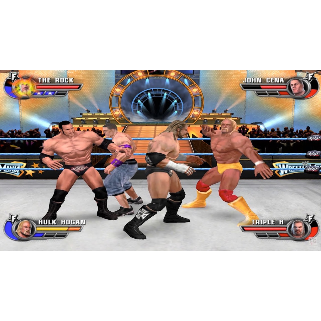 Kaset PS 2 WWE All Star