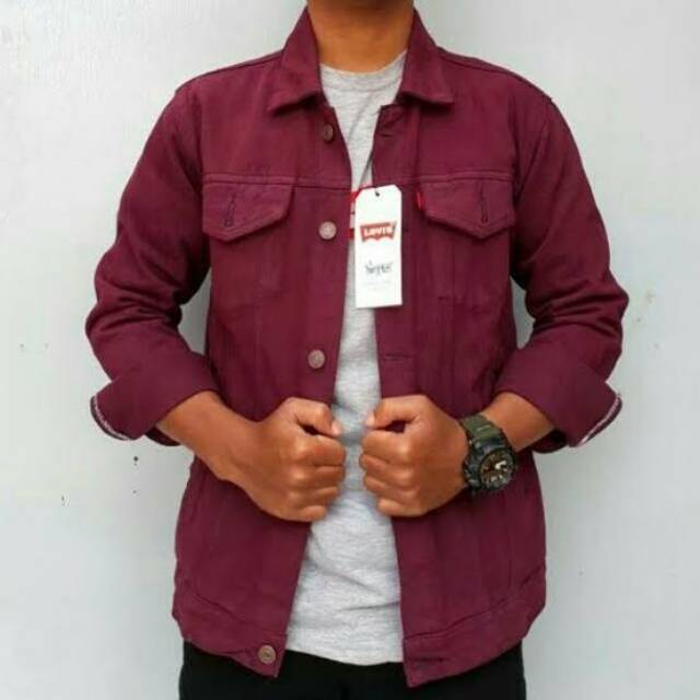 JAKET JUMBO JEANS PRIA XXL-XXXL OVER SIZE JUMBO