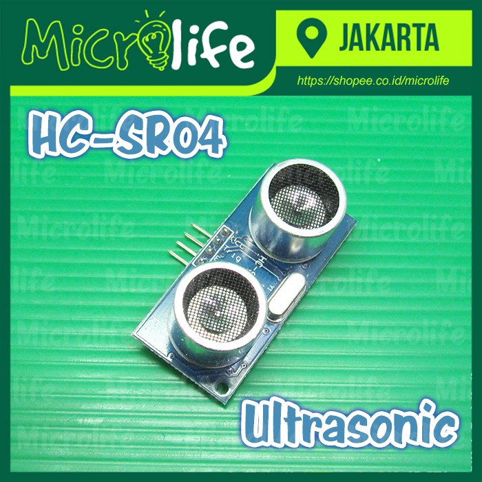 HC-SR04 Ultrasonic Modul Sensor Jarak