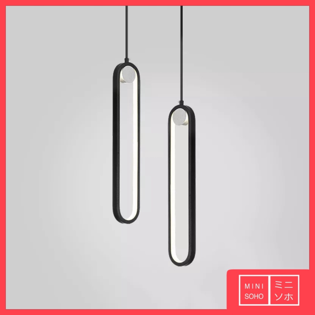 Lampu Gantung Hias Earring Anting Pendant Post Lamp Modern Industrial Minimalis