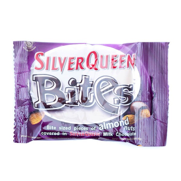 

SILVER QUEEN Bites Almond Milk Chocolate 40gr