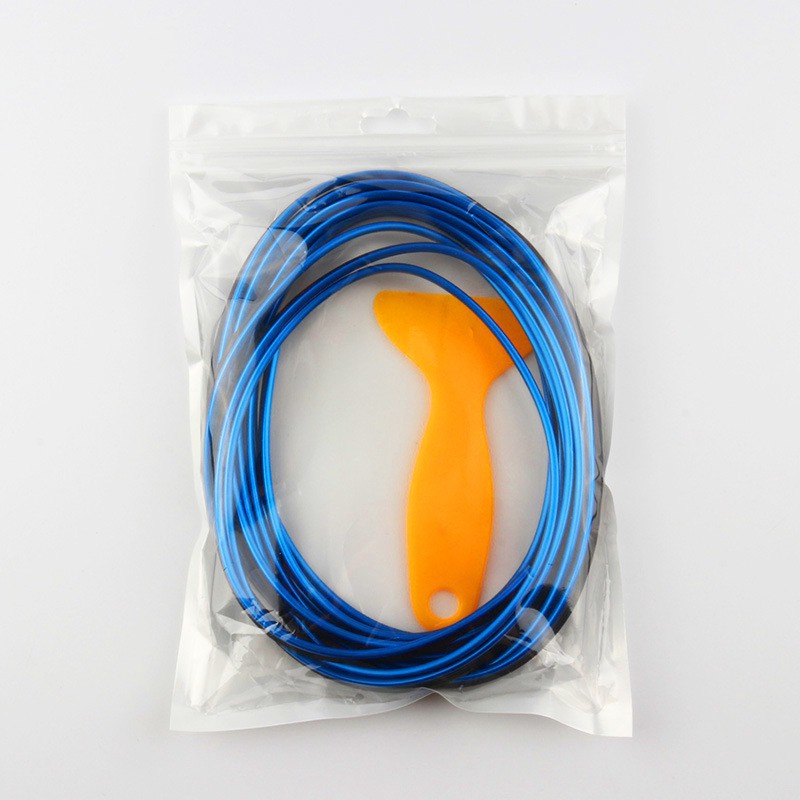 Stiker Strip 3d Panjang 5m Untuk Dekorasi Interior Mobil