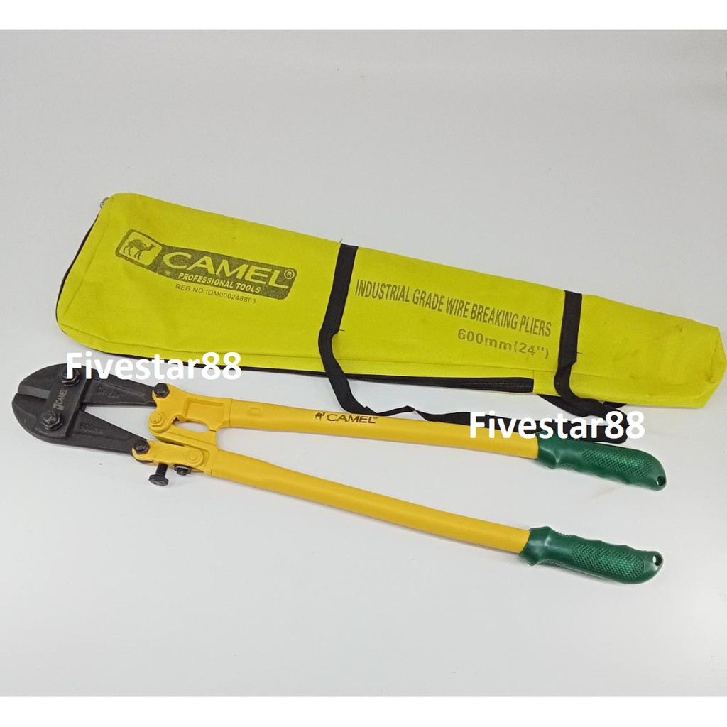 

Gunting Camel Bolt Cutter 24" Gunting Besi Behel Beton Rantai 24inch Bolt Clipper Gunting Pemotong