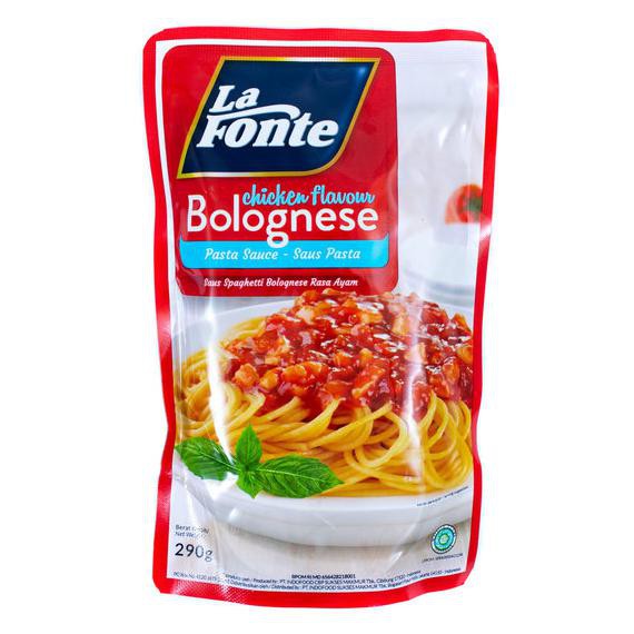 

Terlaris# La Fonte Chicken Flavor Bolognese Pasta Sauce 290Gr