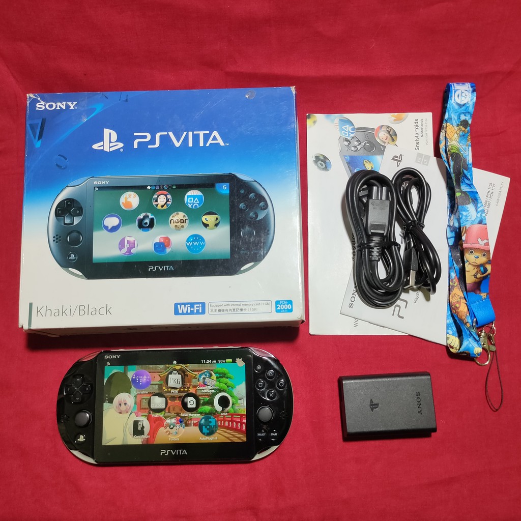 ps vita khaki black