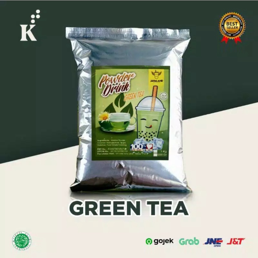 

Powder Green Tea Bubuk Minuman Bubble Drink Javaland 1 kg