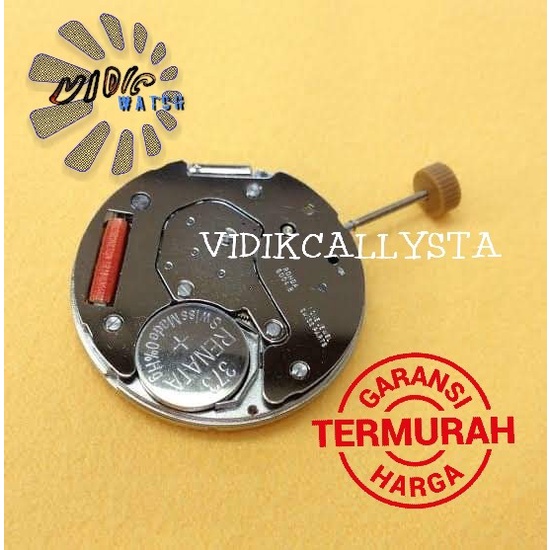 MESIN JAM TANGAN MOVEMENT RONDA SWISS 6004 B DETIK BAWAH 6004B