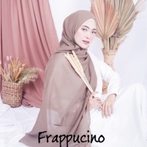 Bella Pashmina New  Fashion Muslim Pashmina Bella Double Hycon-Frappucino