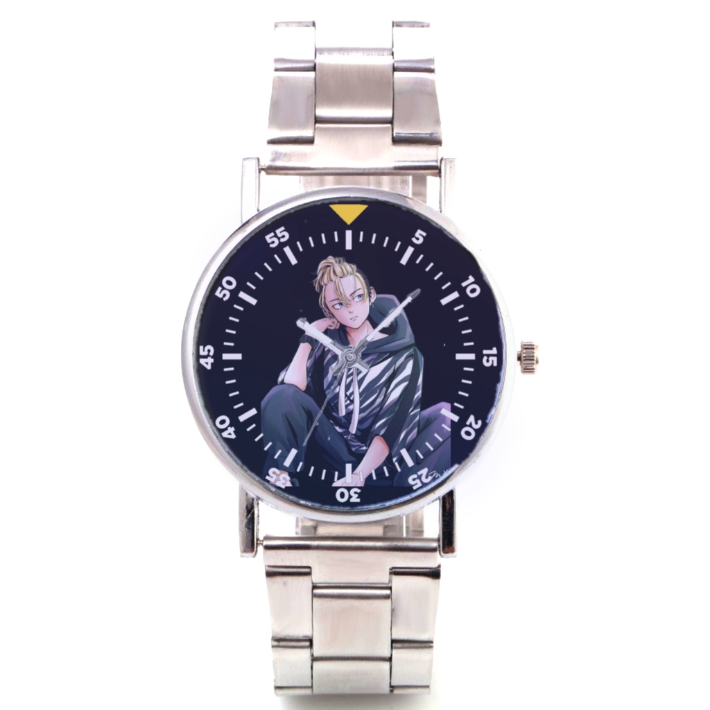 Jam Tangan Pria Stainless Steel ANIME TOKYO REVENGERS Custom Keren Terbaru 05 Termurah