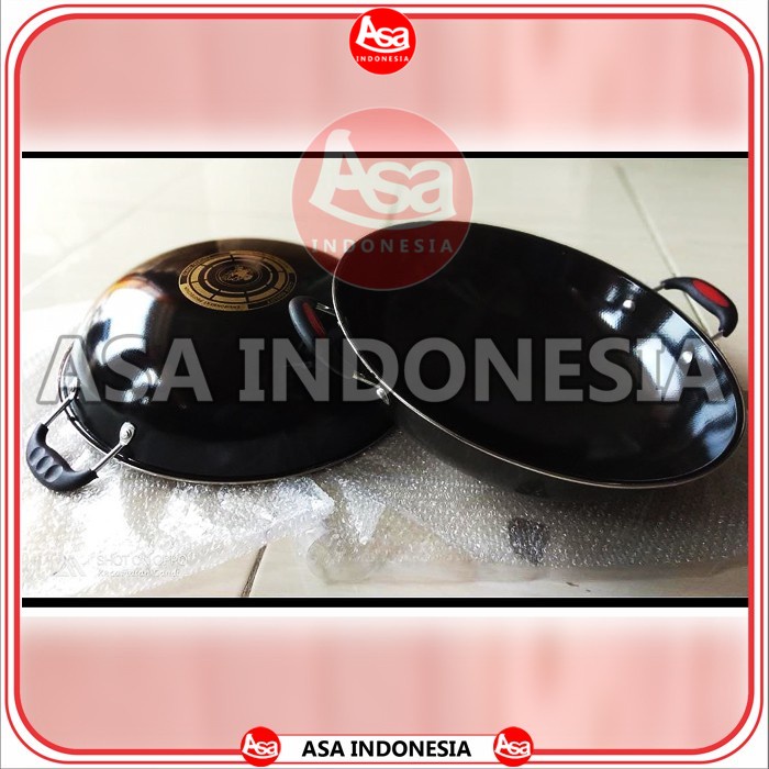 GROSIR Wajan enamel HK merk 555 diameter 34cm (ASA336) - ASA Indonesia