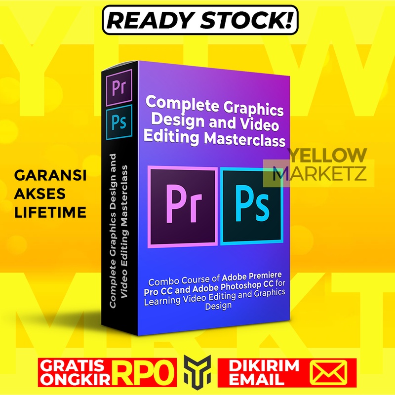 GRAPHIC DESIGN & VIDEO EDITING MASTERCLASS