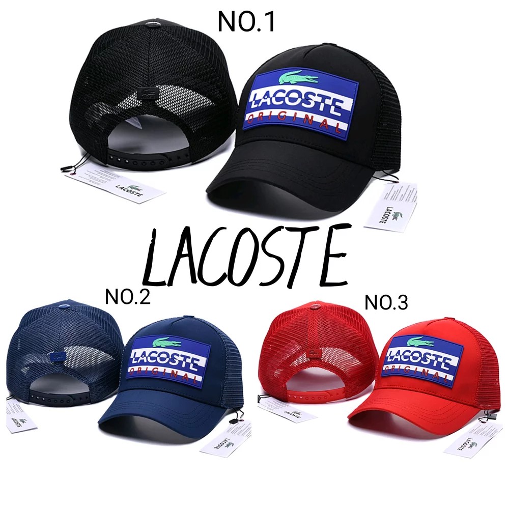 TOPI BASEBALL LACOSTE TRUCKER II BASEBALL CAPS II TOPI IMPORT II TRUCKER CAPS