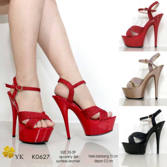 OSshoes 0627 premium heels 15 cm 15 cm import shoes wanita high heels highheels tali kebuka
