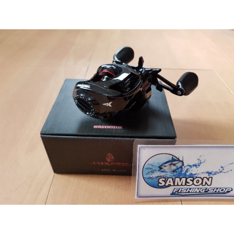 reel bc kastking max steel maxsteel left hand ratio 7.1 : 1 baitcasting