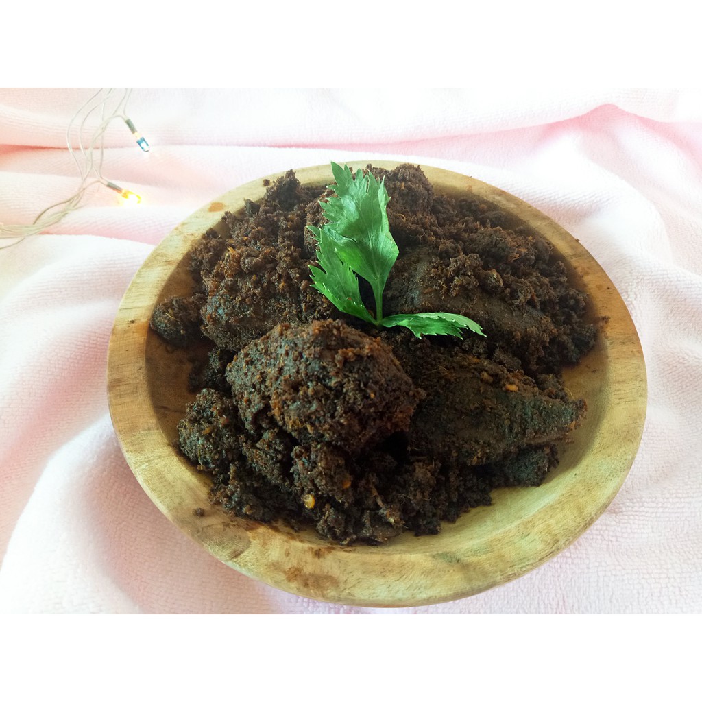 

Rendang Kering "Mama Enong" 350gr (Lv. 0 TIDAK PEDAS)