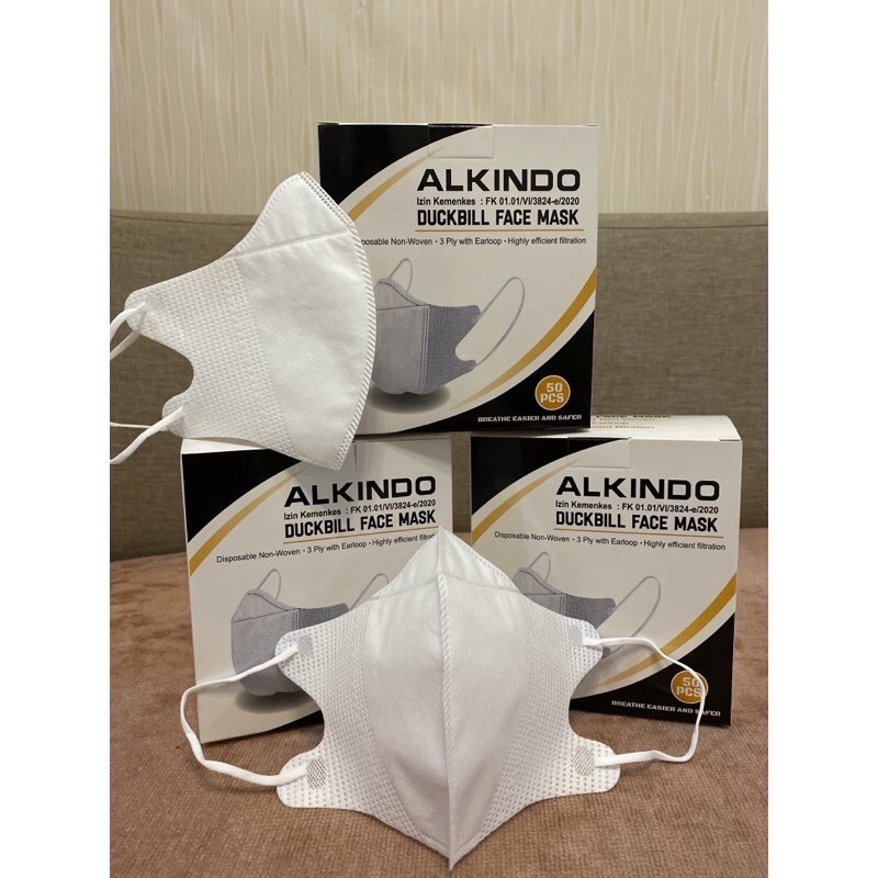 Masker Duckbill Garis alkindo