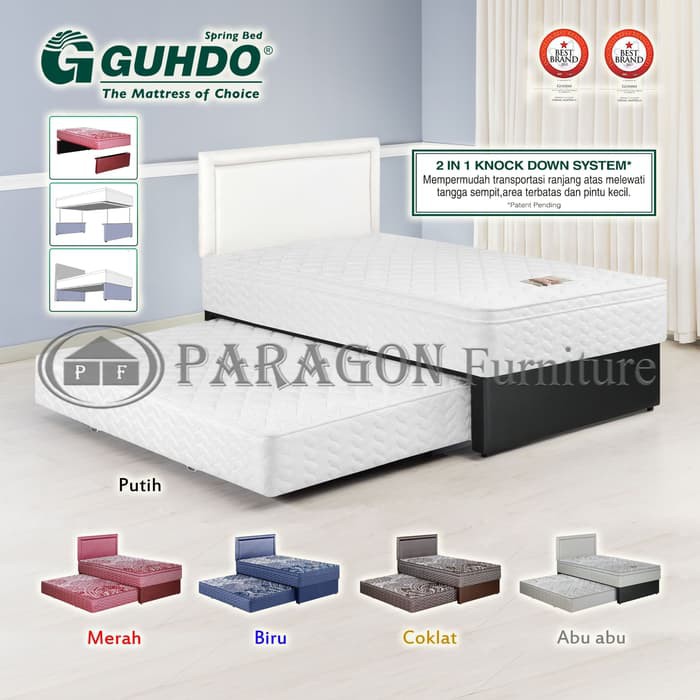 2in1 Standard PTKD 140x200 HB Prospine - Full set Spring bed Guhdo